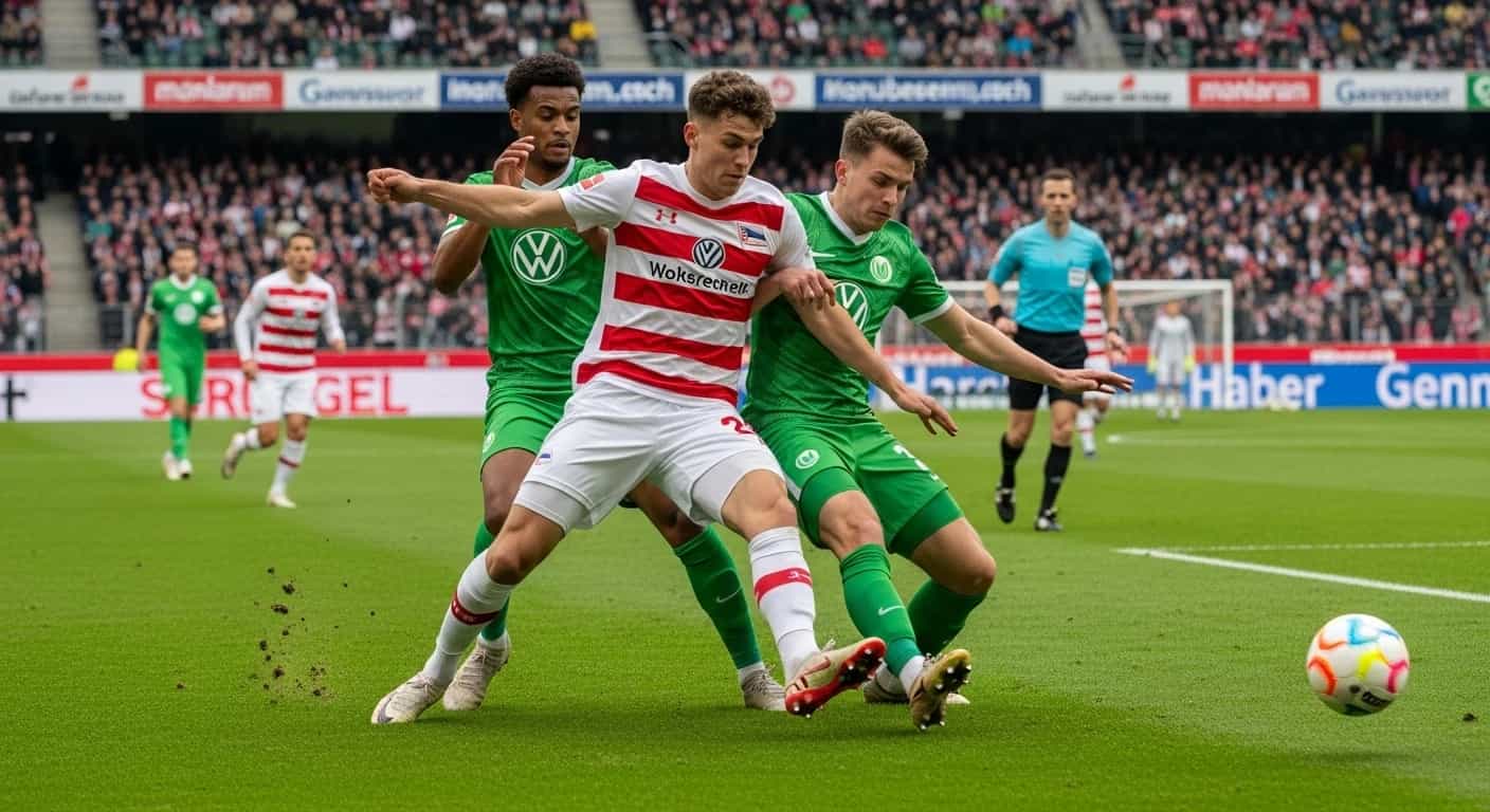 HSV podejmuje Wolfsburg w kluczowym meczu o punkty w Bundeslidze