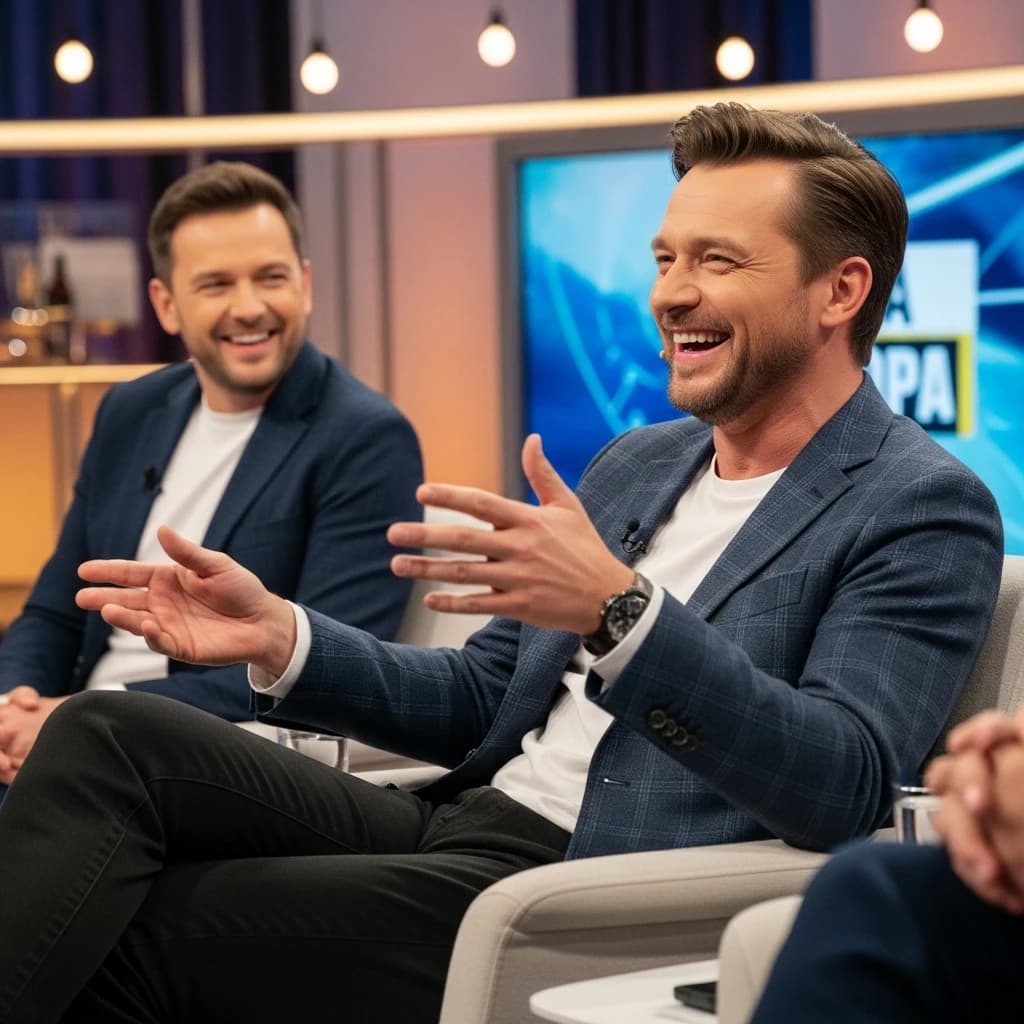 Bartłomiej Topa rozbawił widzów komentarzem o Polsce w programie Kuby Wojewódzkiego