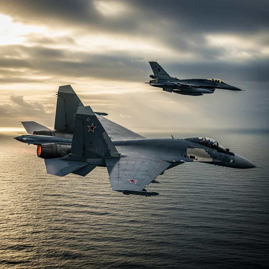 Rosyjskie myśliwce nad Bałtykiem wywołują reakcję NATO - dyplomaci ostrzegają Kreml