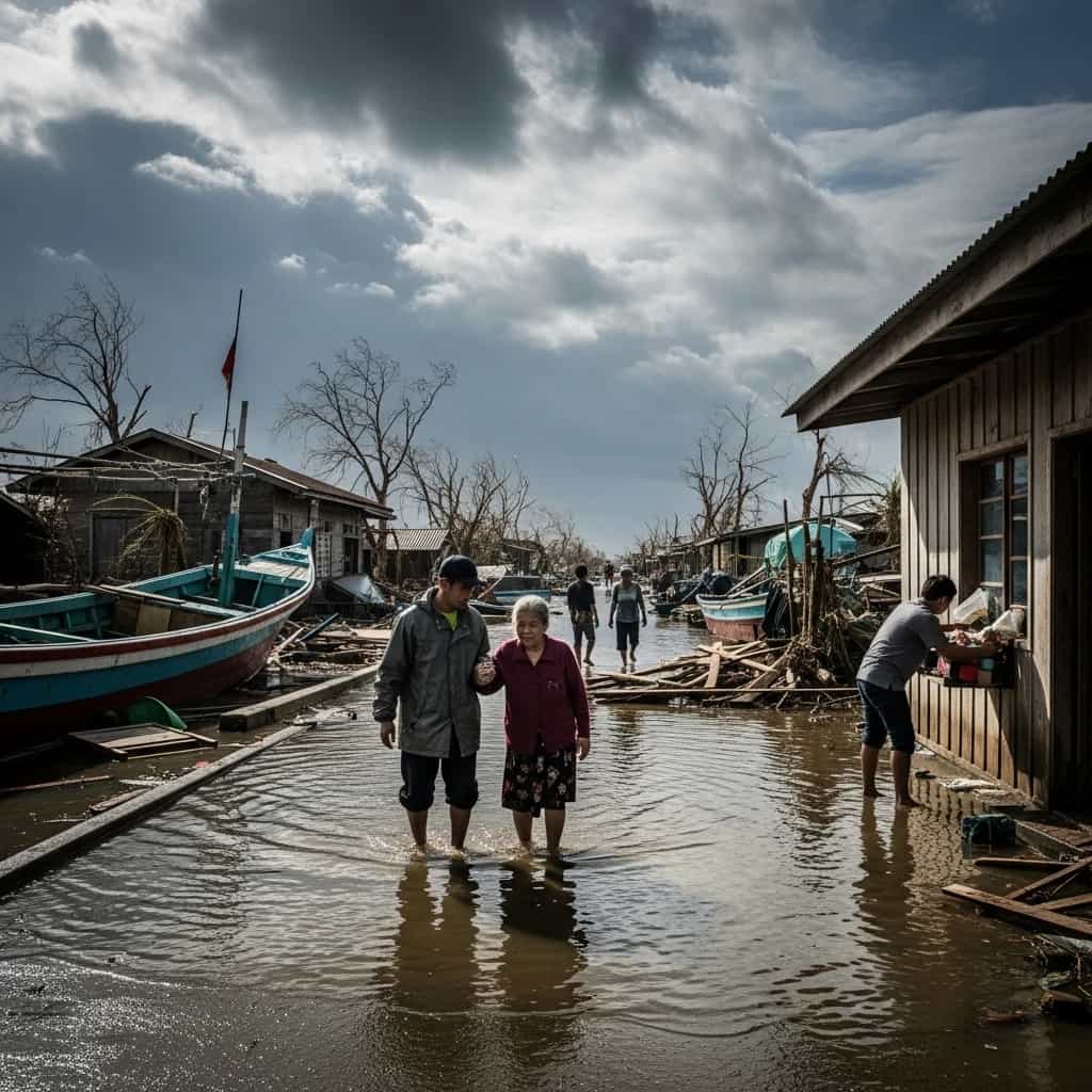 Supertajfun Ragasa sieje zniszczenie w Azji - dziesiątki ofiar, tysiące ewakuowanych