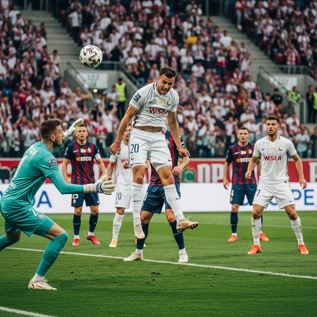 Wisła Kraków pokonała czwartoligowca po dramatycznym meczu w Pucharze Polski
