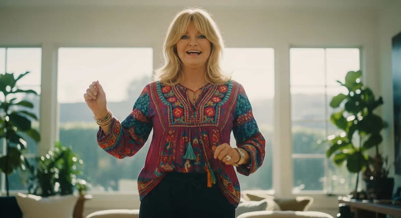 Goldie Hawn w wieku 79 lat podbija TikToka swoją energią i zachwyca fanów