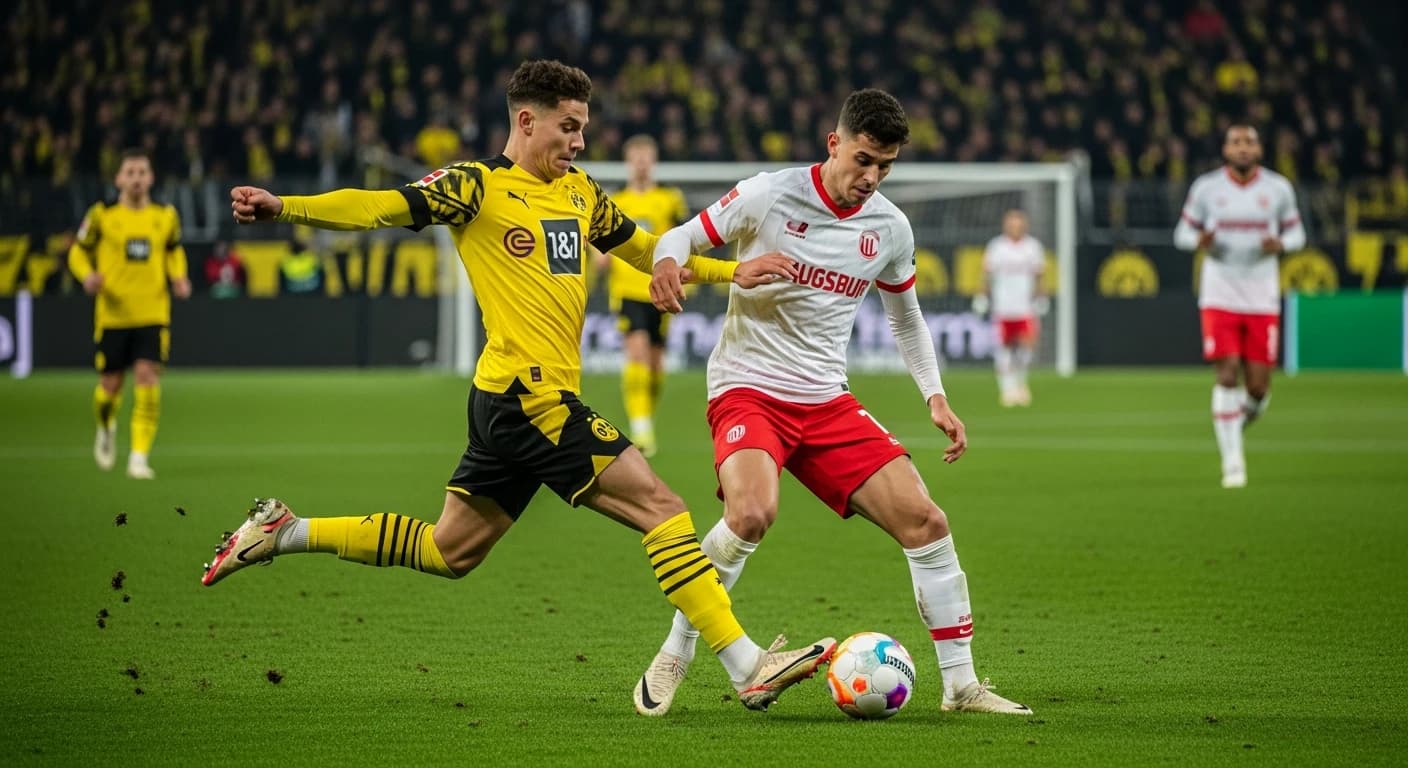 Augsburg podejmie Borussię Dortmund w kluczowym starciu 9. kolejki Bundesligi