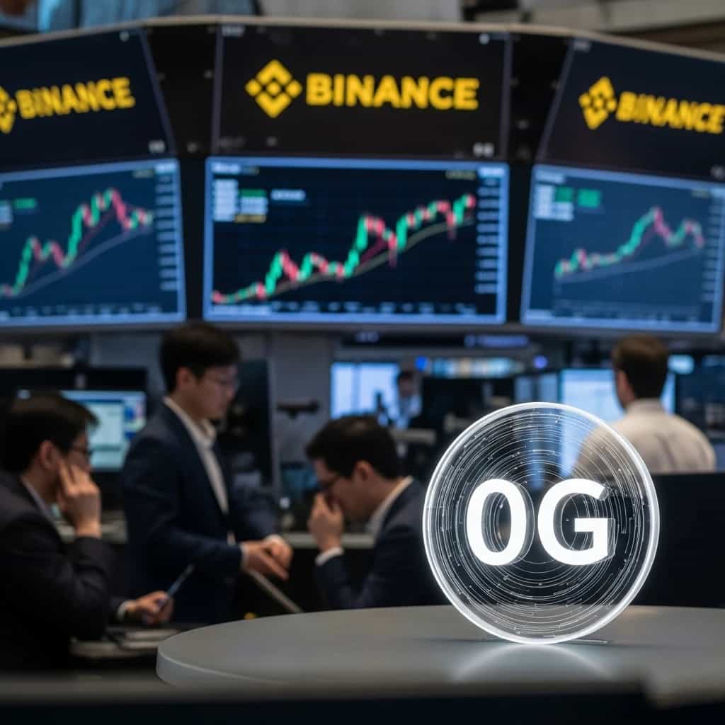 Binance wprowadza token 0G - nowa kryptowaluta trafia na platformę z pełnym wsparciem handlowym