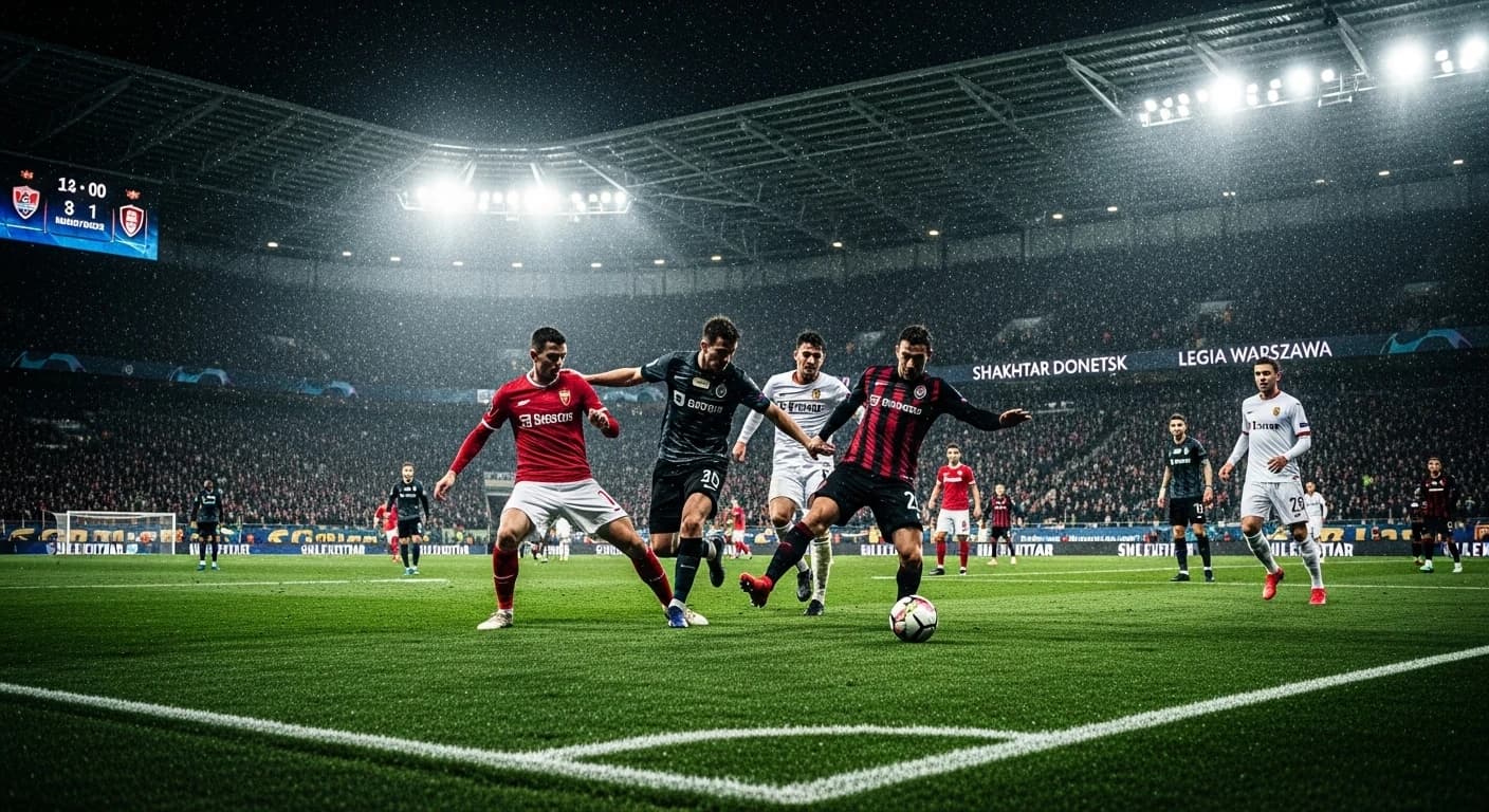 Shakhtar Donetsk zagra 300. mecz w europejskich pucharach przeciwko Legii Warszawa