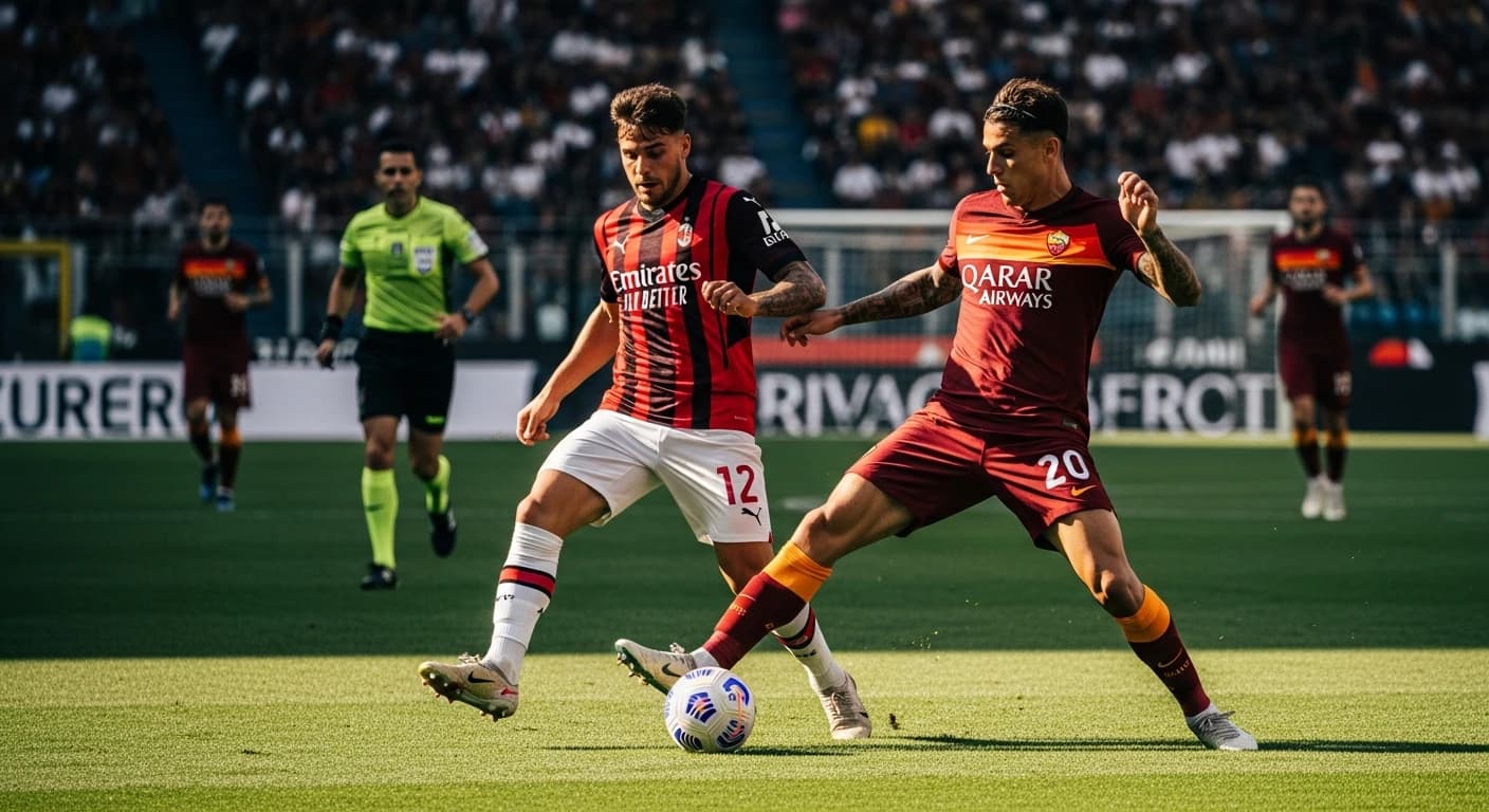 Milan podejmuje Romę w hicie 10. kolejki Serie A - walka o czołowe pozycje