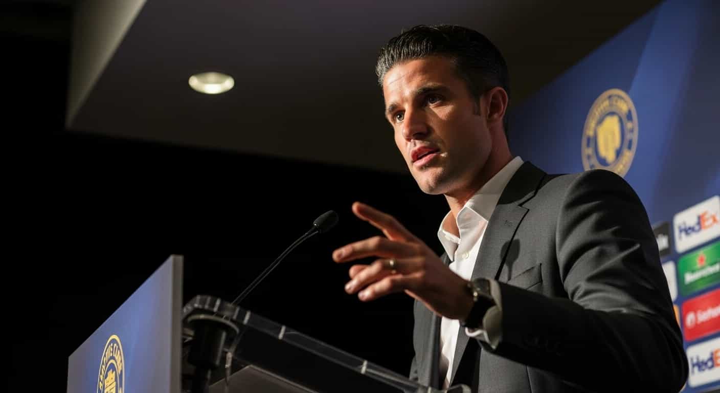 Van Persie wyjaśnia zmiany w składzie przed meczem z Volendamem