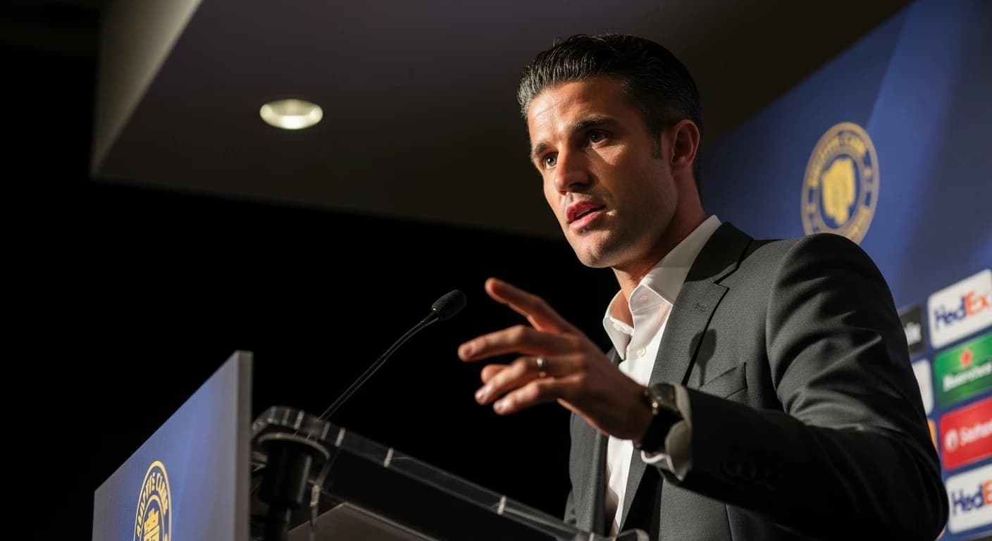 Van Persie wyjaśnia zmiany w składzie przed meczem z Volendamem