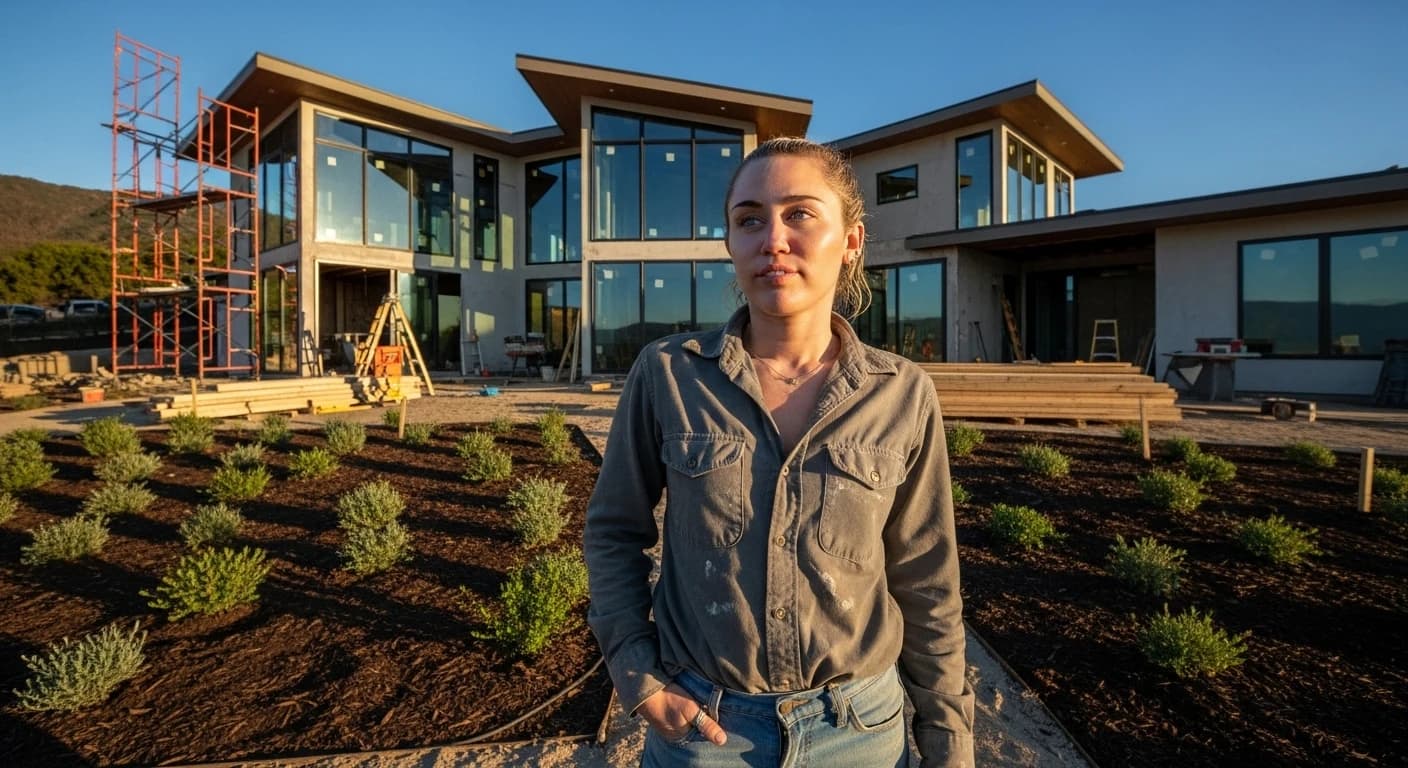 Miley Cyrus odbudowuje swój dom w Malibu po siedmiu latach od pożaru