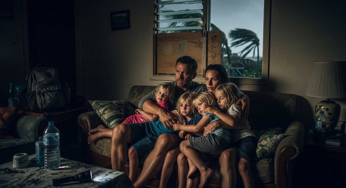 Michał Żebrowski z rodziną uwięziony na Jamajce przez huragan Melissa