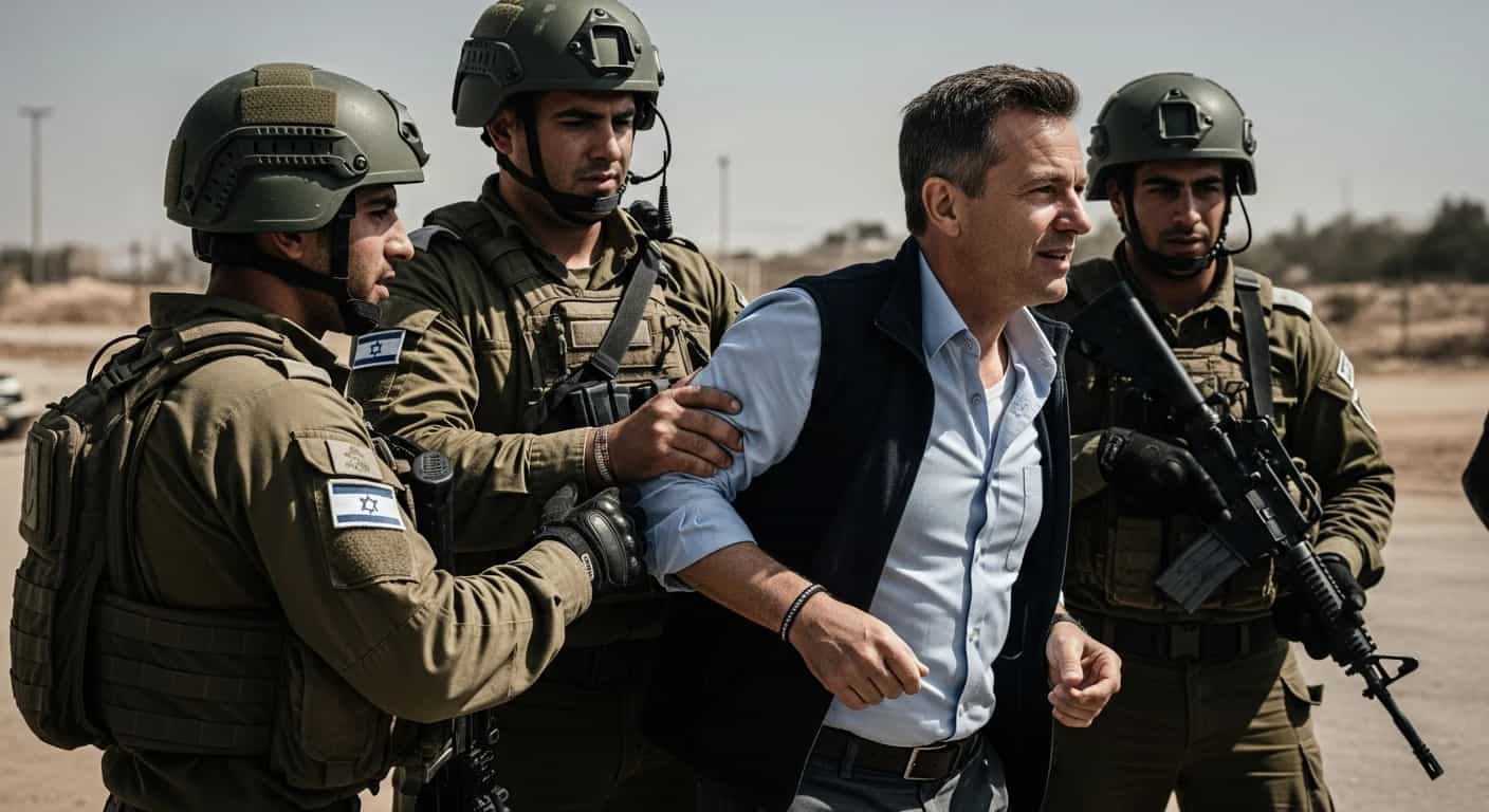 Poseł Sterczewski zatrzymany przez Izrael podczas misji humanitarnej do Strefy Gazy