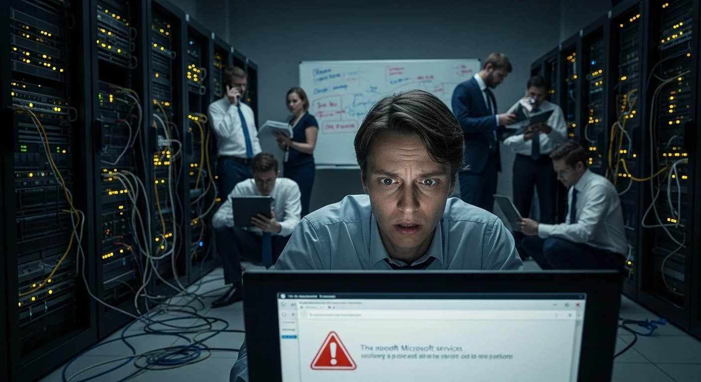 Globalna awaria Microsoft paraliżuje tysiące serwisów na całym świecie