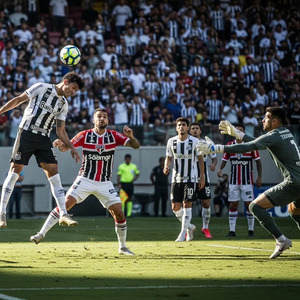 Santos pokonuje rezerwy São Paulo i przerywa passę porażek w brazylijskiej lidze