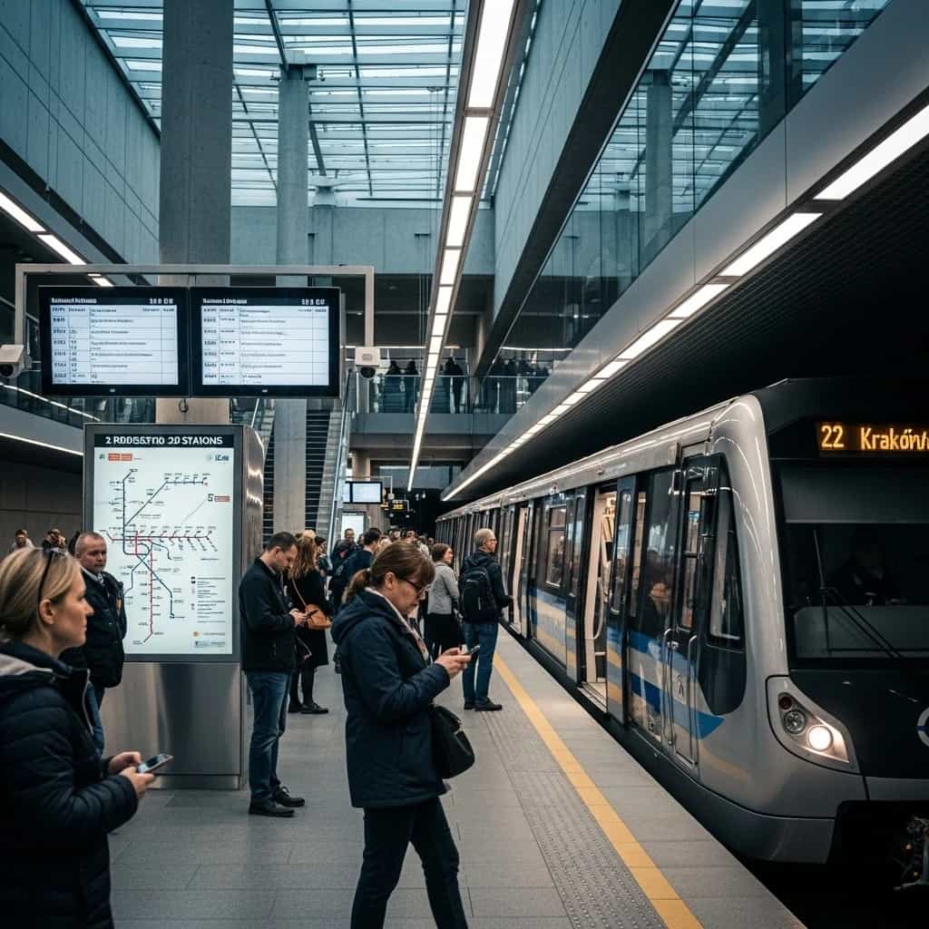 Kraków przedstawił ambitne plany budowy pierwszego metra w mieście - dwie linie i 29 stacji do 2035 roku