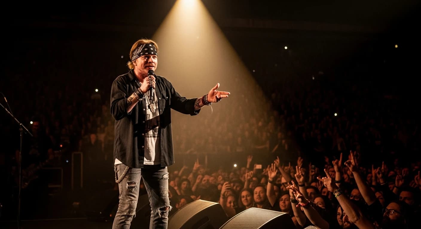 Axl Rose odpowiada fanowi na prośbę o zagranie zapomnianego utworu Guns N' Roses