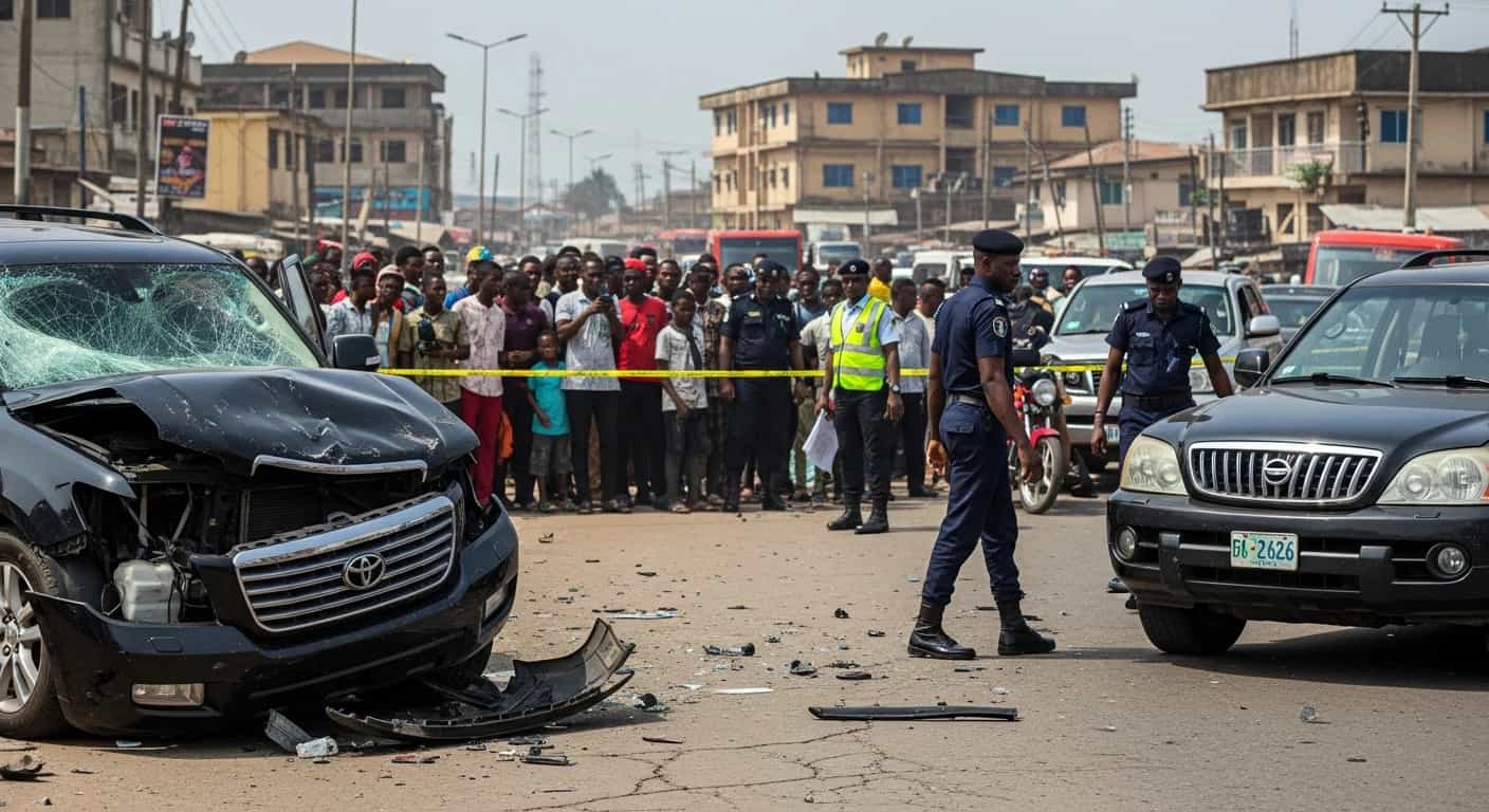 Anthony Joshua ranny w wypadku samochodowym w Nigerii, dwie osoby zginęły