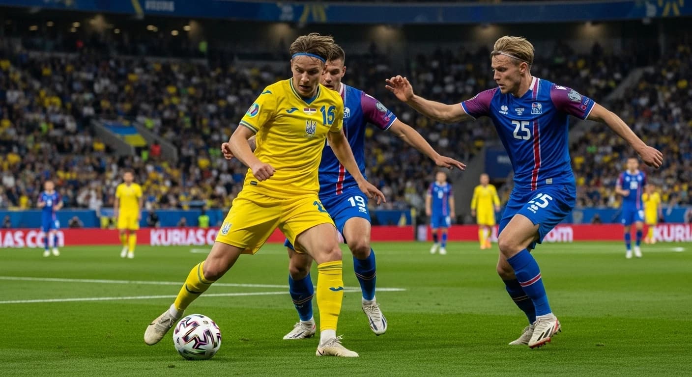 Ukraina zmierzy się z Islandią w kluczowym meczu eliminacji Mistrzostw Świata 2026