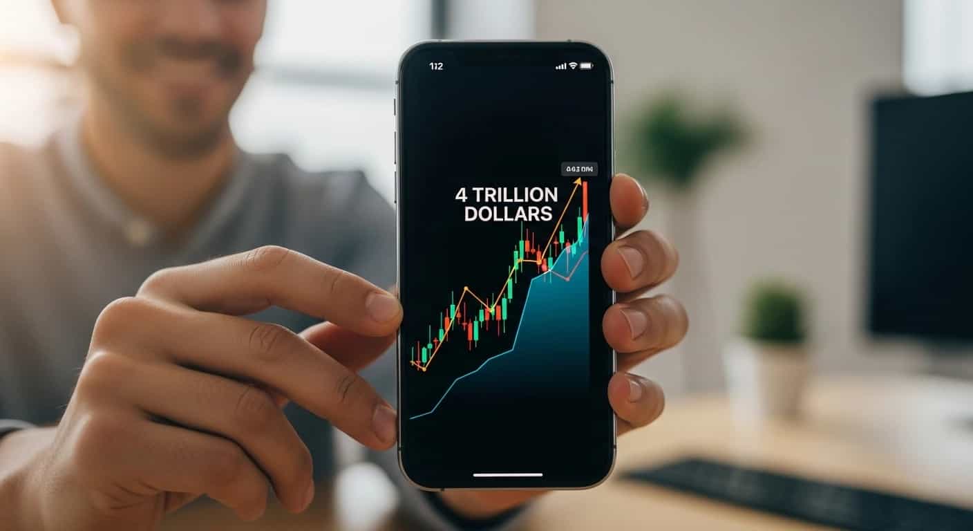 Apple osiąga historyczną wycenę 4 bilionów dolarów dzięki sukcesowi iPhone 17