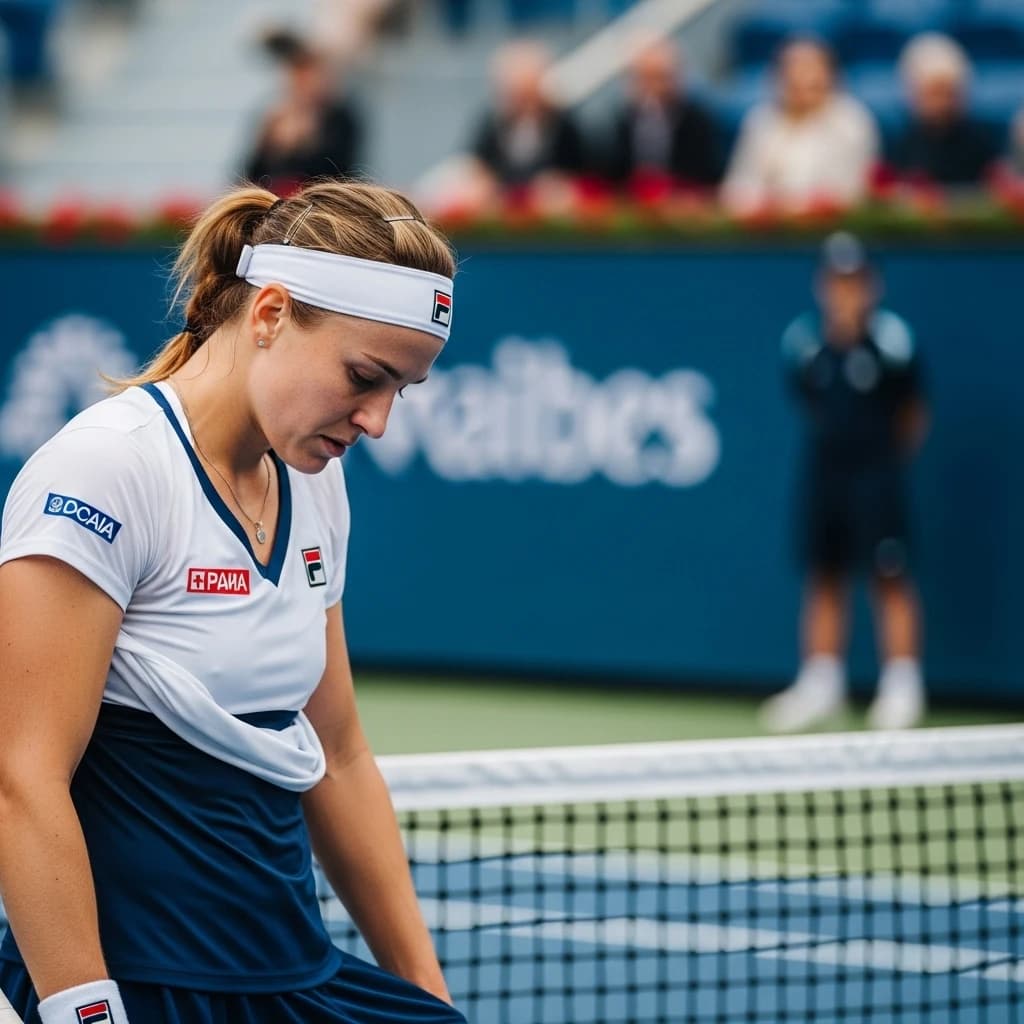 Ludmiła Samsonowa odpadła w pierwszej rundzie turnieju WTA 1000 w Pekinie