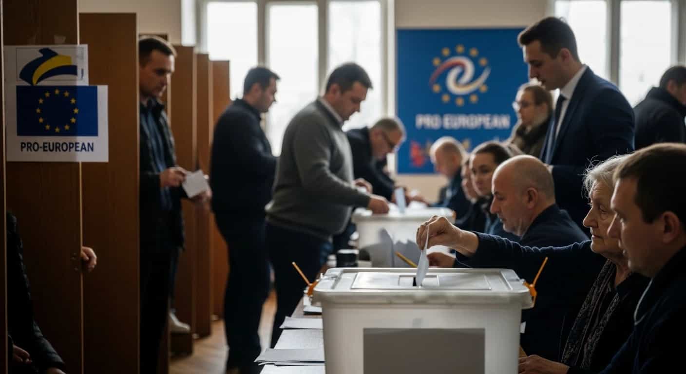 Partia proeuropejska prowadzi w kluczowych wyborach parlamentarnych w Mołdawii