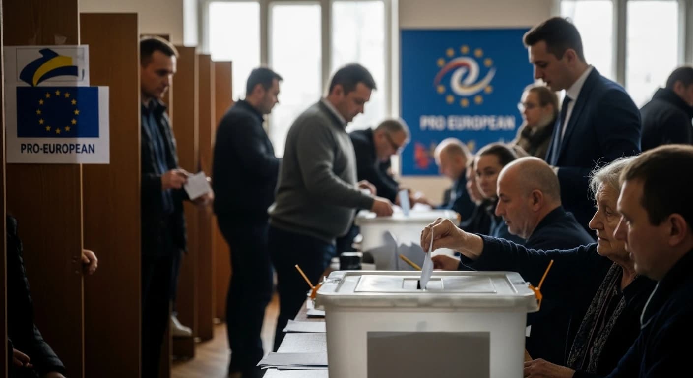 Partia proeuropejska prowadzi w kluczowych wyborach parlamentarnych w Mołdawii