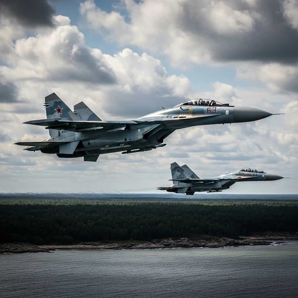 Rosyjskie myśliwce nad Estonią wywołują międzynarodowy kryzys dyplomatyczny