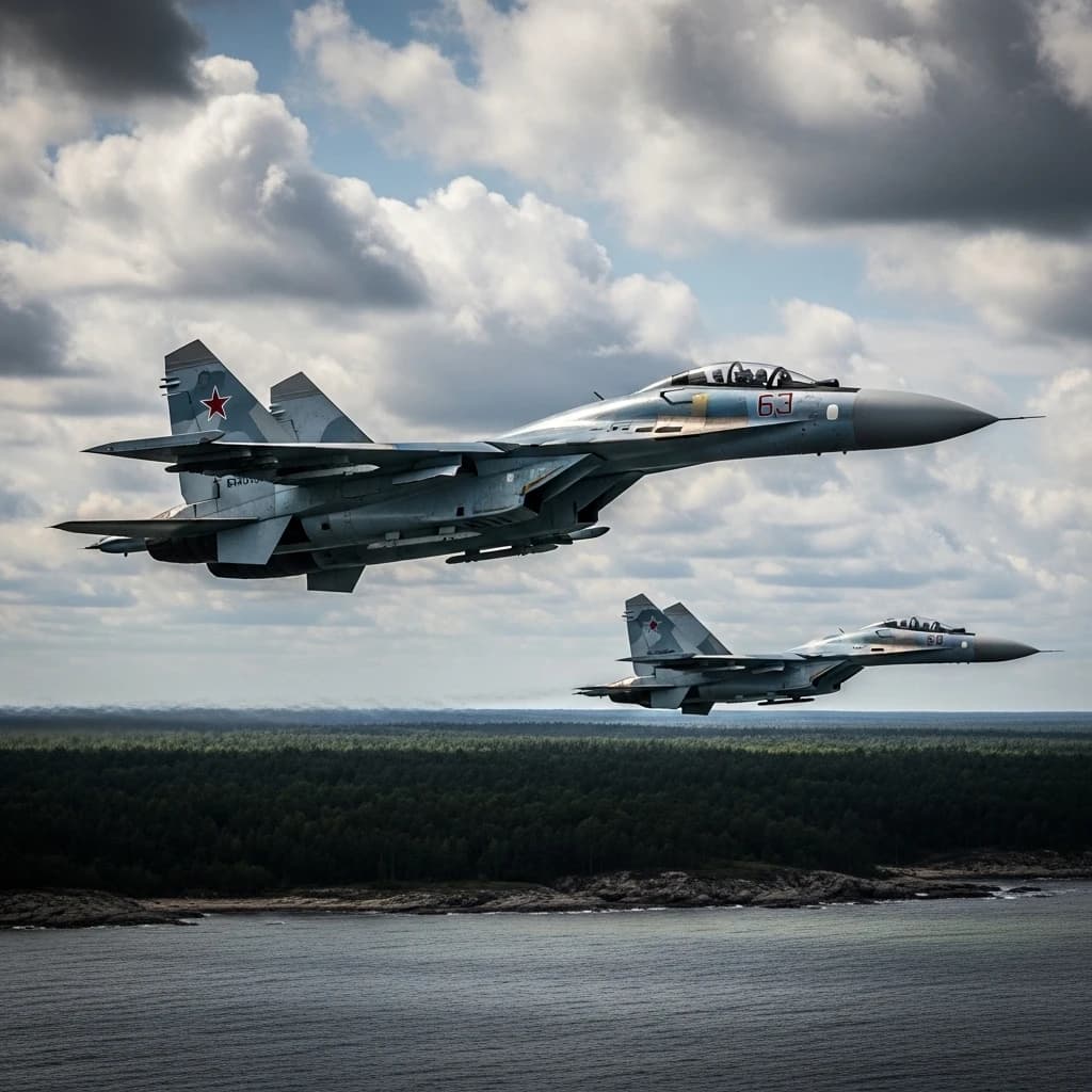 Rosyjskie myśliwce nad Estonią wywołują międzynarodowy kryzys dyplomatyczny