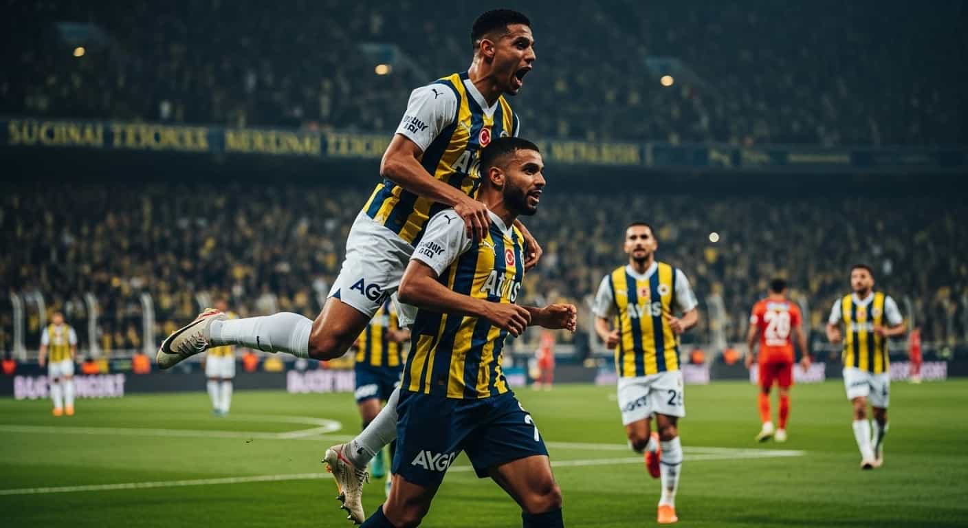 En-Nesyri błyszczy w pierwszej połowie, Fenerbahçe prowadzi z Gaziantep FK 2-0