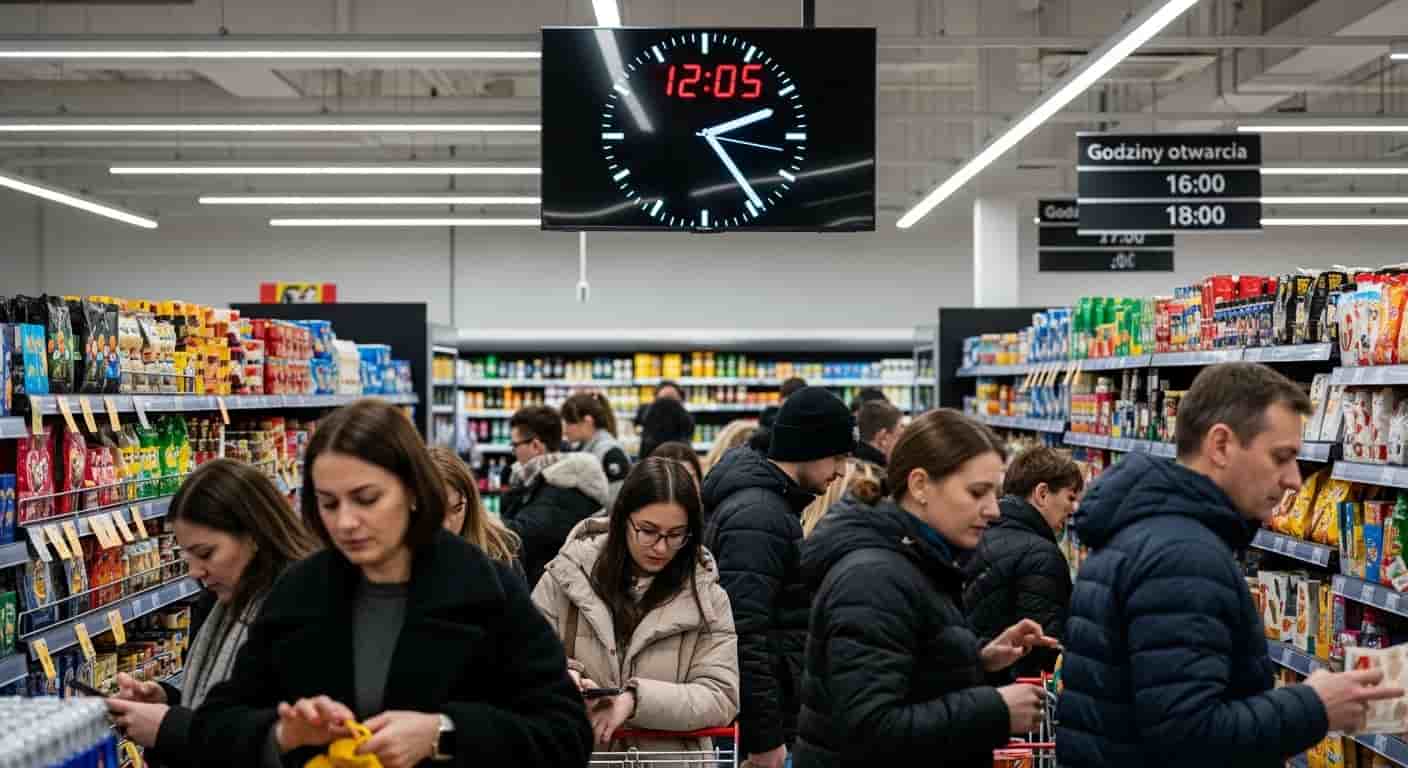 Godziny otwarcia sklepów w sylwestra 2025 - do której można robić zakupy 31 grudnia
