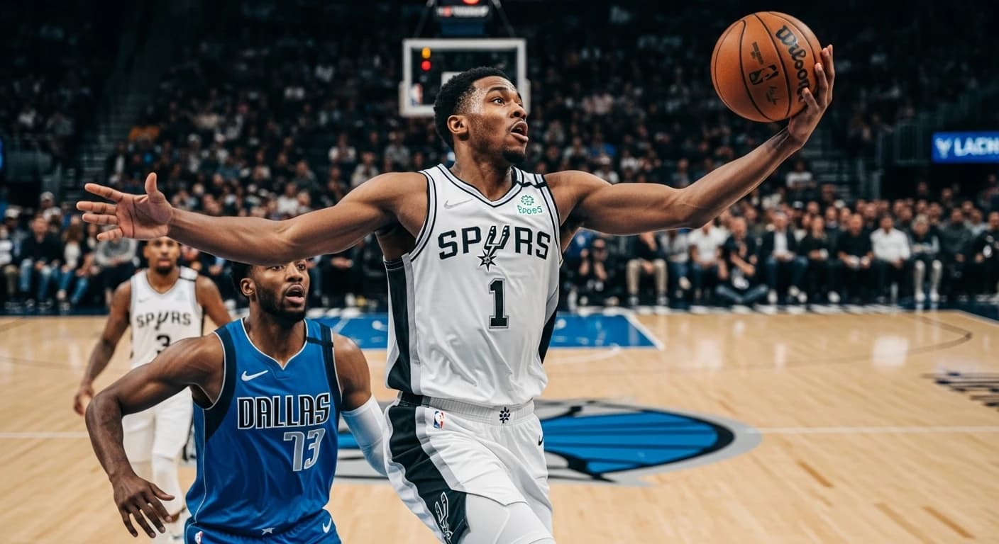 Victor Wembanyama zachwyca w debiucie sezonu - 40 punktów przeciwko Dallas Mavericks