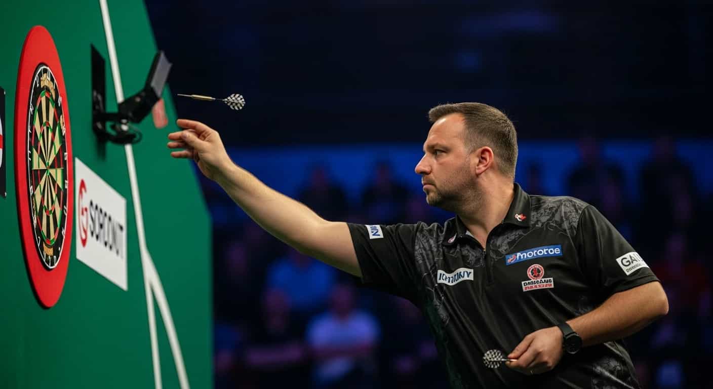 Krzysztof Ratajski walczy o historyczny półfinał mistrzostw świata w darcie 2025