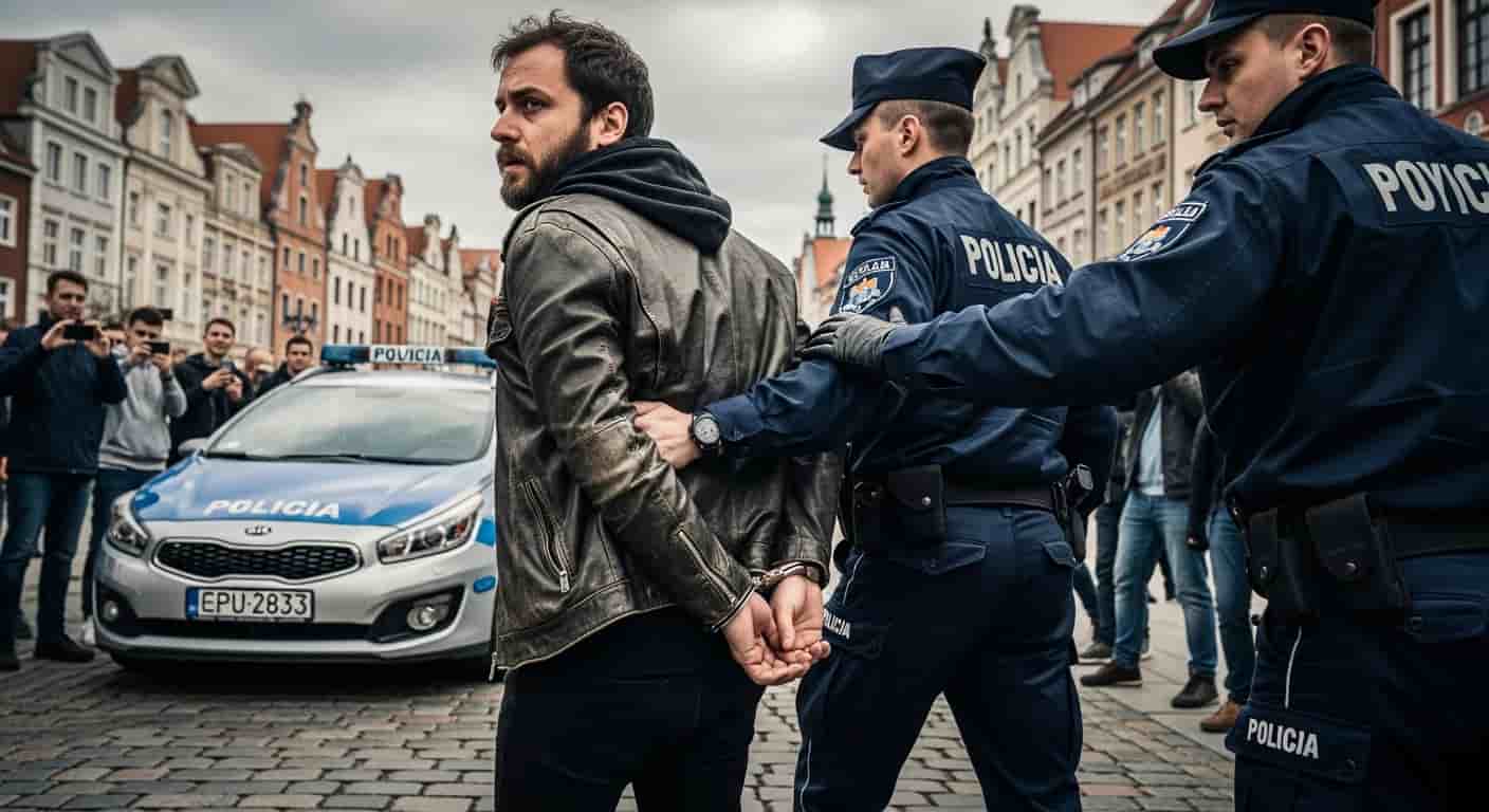 Gdyńska policja zatrzymała kontrowersyjnego aktywistę Nazara - grozi mu areszt