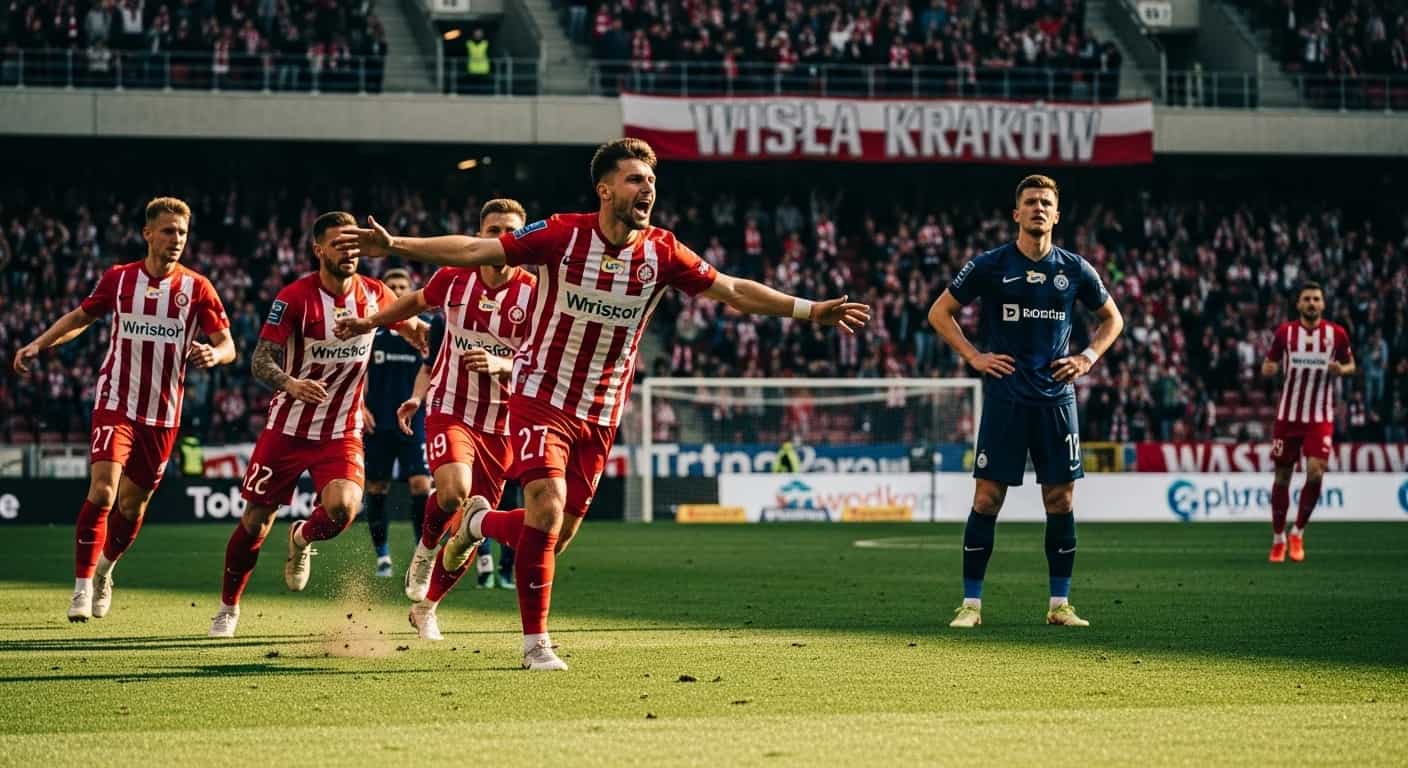 Wisła Kraków pokonała Polonię Bytom 1:0 i umocniła się na pozycji lidera I ligi