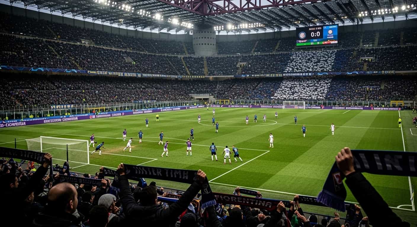 Inter podejmuje Fiorentinę na San Siro w kluczowym meczu Serie A