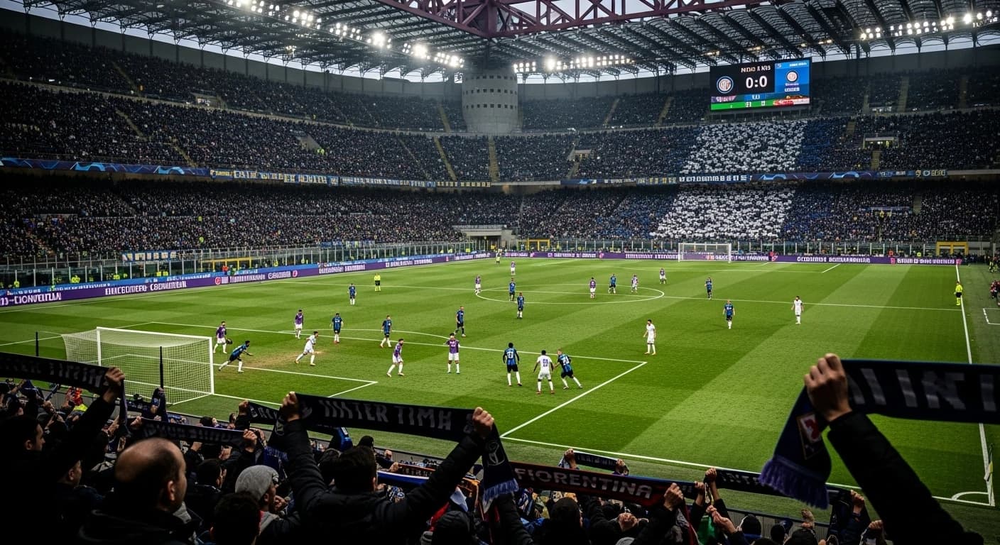 Inter podejmuje Fiorentinę na San Siro w kluczowym meczu Serie A
