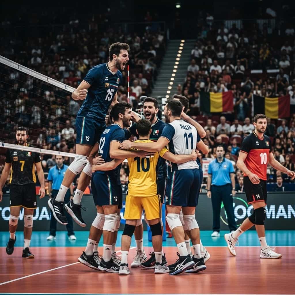 Włochy pokonują Belgię w ćwierćfinale mistrzostw świata siatkarzy - Polacy poznali potencjalnego rywala