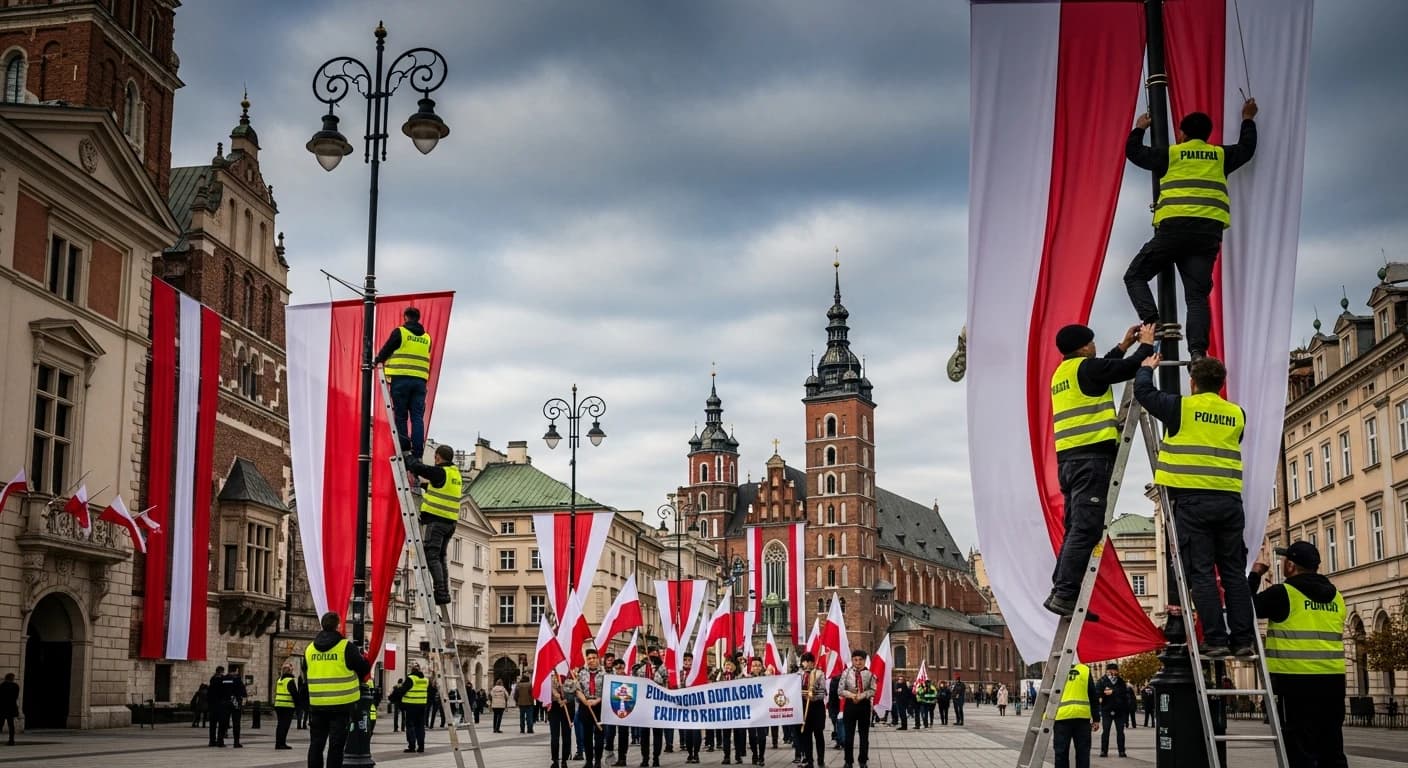Polskie miasta przygotowują się do obchodów 107. rocznicy odzyskania niepodległości