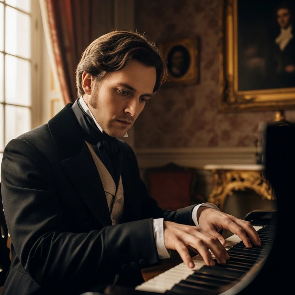 Eryk Kulm wcielił się w Chopina w najdroższym polskim filmie biograficznym