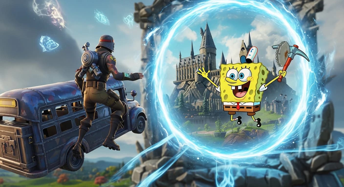 Fortnite szykuje wielkie kolaboracje - Harry Potter i SpongeBob mogą trafić do gry