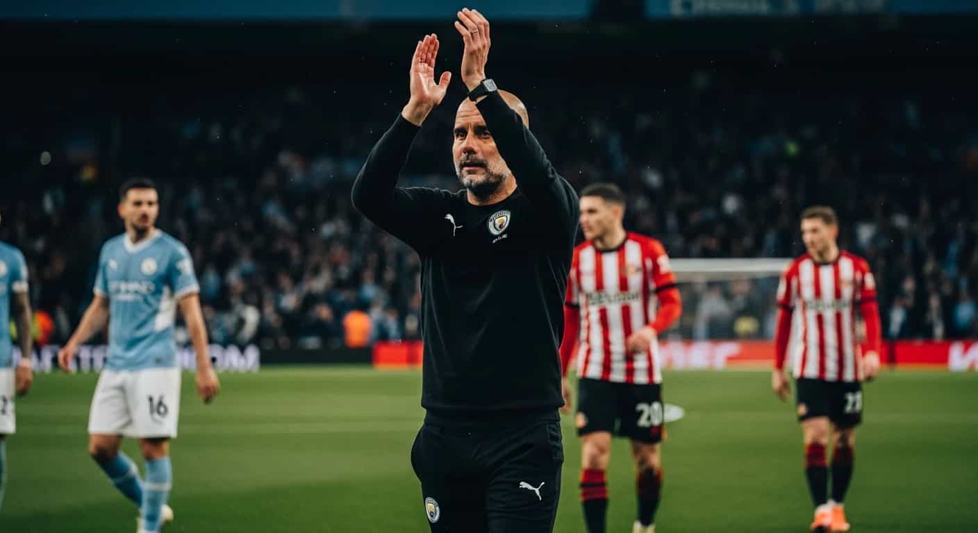 Guardiola chwali Manchester City za przełamanie kryzysu przed meczem z Sunderland