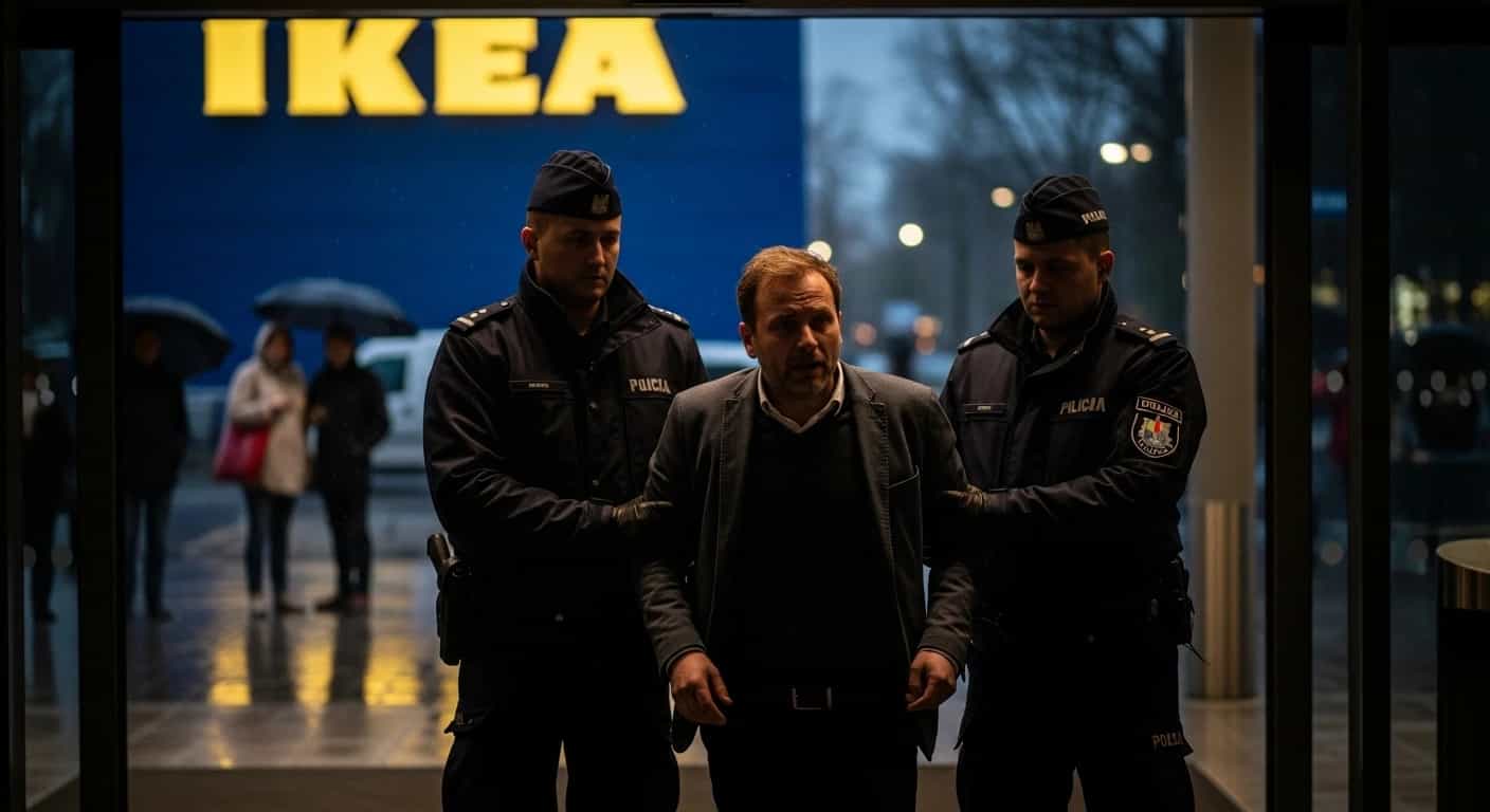 Poseł Konfederacji Konrad Berkowicz zatrzymany za niepłacenie w IKEA - sklep wydaje oświadczenie