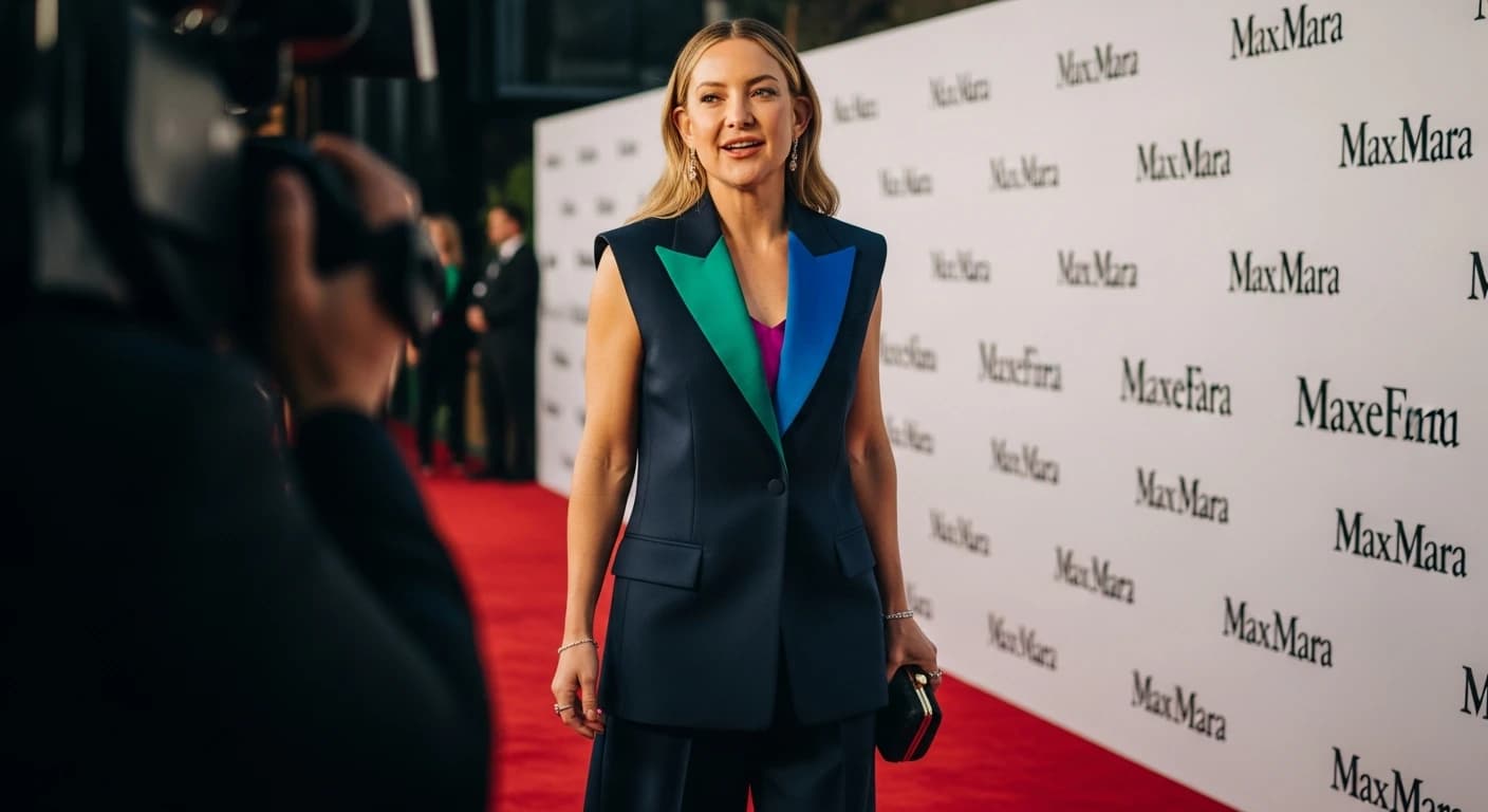 Kate Hudson zachwyca w odważnej stylizacji na imprezie Max Mara w Los Angeles