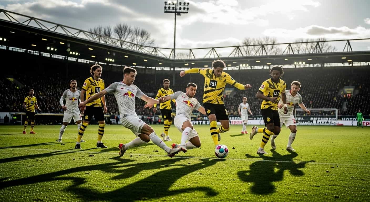 Borussia Dortmund remisuje z RB Lipsk w hicie Bundesligi