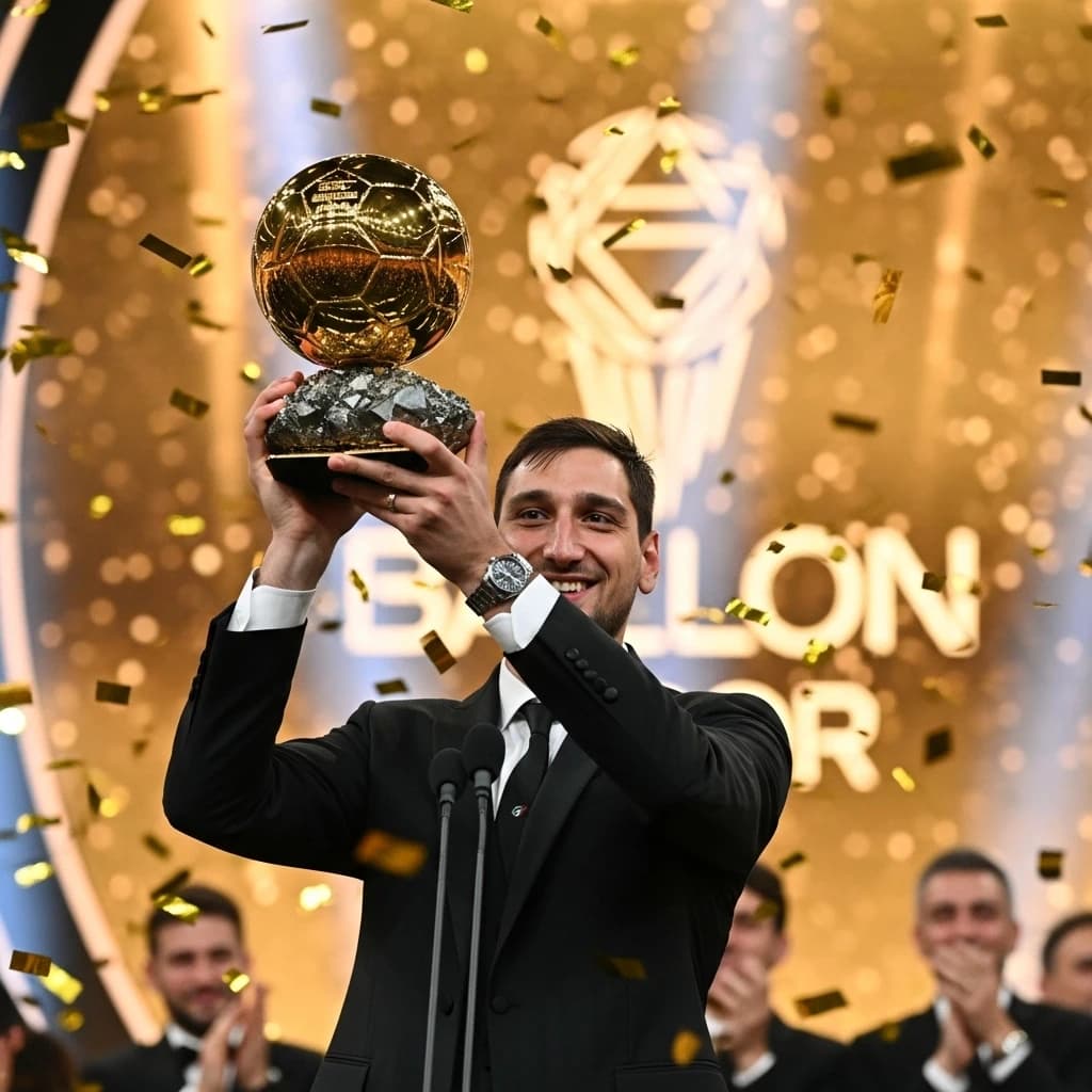 Donnarumma po raz drugi zdobywa Trofeum Yashina na Złotej Piłce 2025