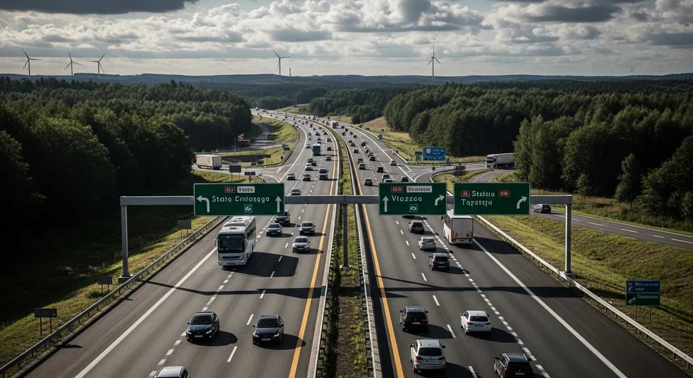 Via Baltica w Polsce oficjalnie ukończona - strategiczna trasa łącząca kraje bałtyckie z Europą Zachodnią gotowa