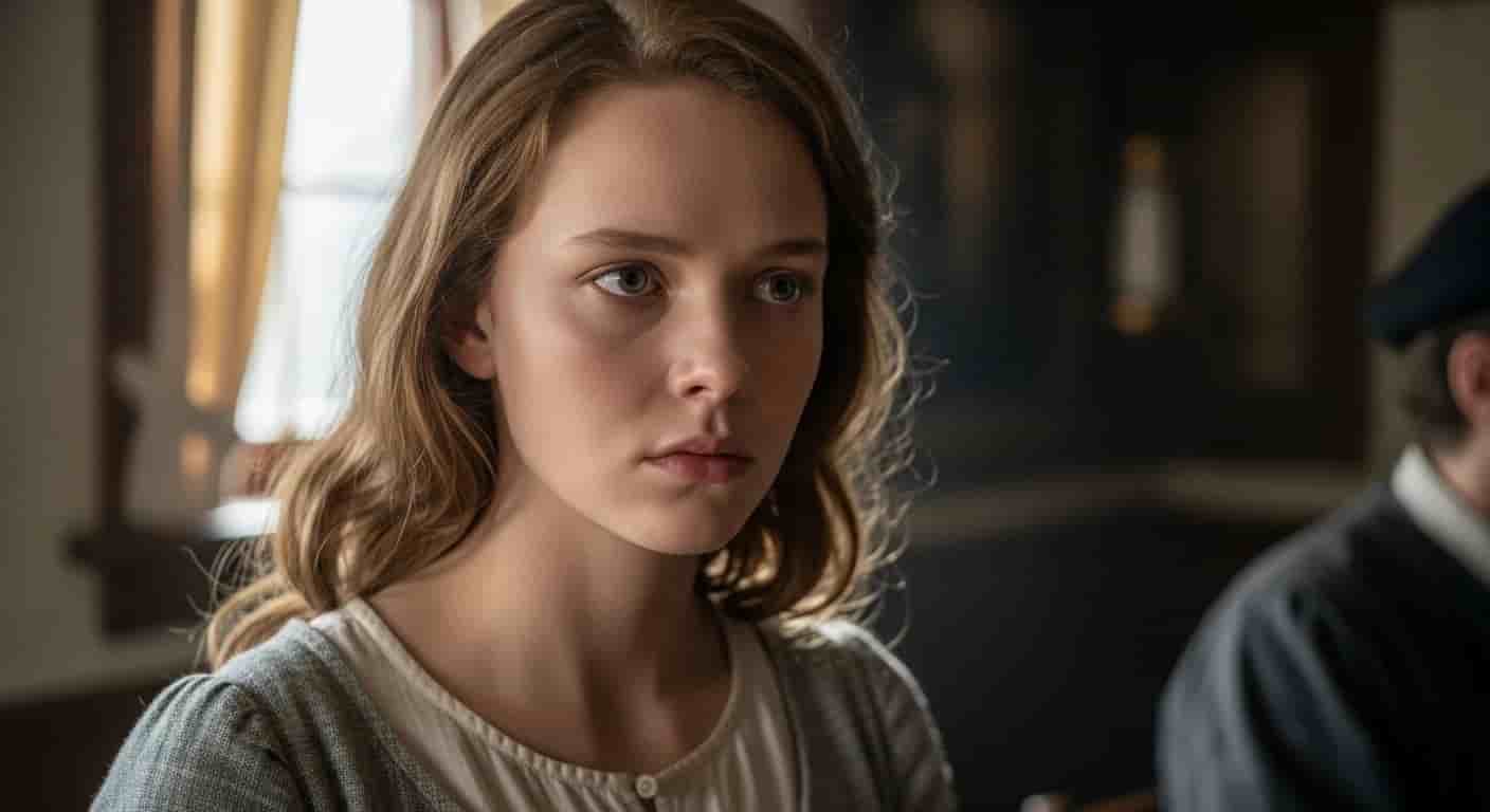 Obsada serialu Heweliusz - Młoda gwiazda Mia Goti w roli głównej córki kapitana