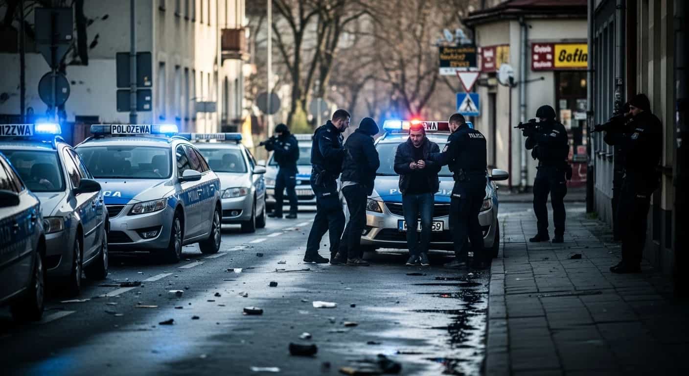 Strzelanina w Smogorzewie - policja zatrzymała trzy osoby, trwa obława za sprawcami