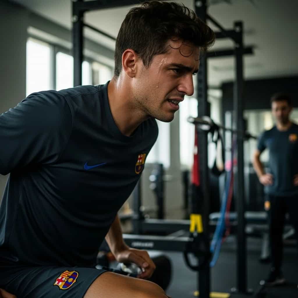 Gavi przechodzi kluczowe testy przed powrotem do gry - Barcelona czeka na decyzję ws. operacji